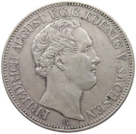 SACHSEN TALER 1844 König Friedrich August II. (1836-1854) SELTEN #t104 0011 - Taler & Doppeltaler
