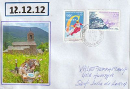12.12.12. Enveloppe Souvenir Du Dernier Triple Digit Du Siècle 12 Decembre 2012, - Cartas & Documentos
