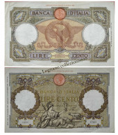 100 LIRE Capranesi Aquila Romana Decr.min.  02/11/1937 - Sonstige