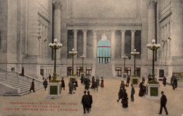 Gare: Pennsylvania Station New York City - Main Waiting Room - Looking Towards 31 St Entrance - Transport