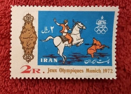 IRAN Equitation. J.O Munich 1972. Yvert N°1440 Neuf Sans Charnière - Springreiten