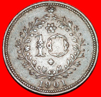 * PORTUGAL CARLOS I (1889-1908): AZORES  10 REIS 1901!  · LOW START · NO RESERVE! - Azoren