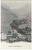 KLOSTERS: Dorfpartie Am Fluss, Meisser-AK ~1910 - Klosters