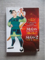 MULAN 1 ET 2 ( Disney ) 3 DVD  ( Editions Collector ) - Animation