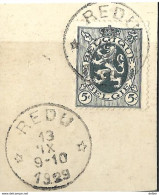 8S-127: N°279: *REDU* : Sterstempel - 1929-1937 Heraldic Lion