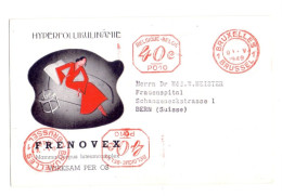 Belgique EMA P010 Hyperfollikulinämie Frenovex Pharmacal De Bruxelles à Bern Suisse 1949 - ...-1959