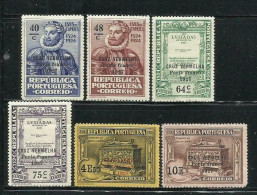 Portugal Porte Franco 1927 - Selos Do 4º Centenário Do Nascimento De Luís De Camões (1924) OVP - Set Completo - Unused Stamps