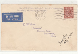 G.B. / 1934 Internal Airmails / Bristol - Unclassified