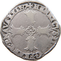 FRANCE 1/4 ECU 1597 L HENRI IV. (1589-1610) #t120 0229 - 1589-1610 Henri IV Le Vert-Galant