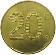 FRANCE 20 CENTIMES  MONTPELLIER MERICAN #t130 0237 - Andere & Zonder Classificatie
