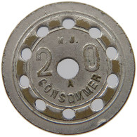 FRANCE 20 CENTIMES  CONSOMMER #t130 0337 - Other & Unclassified