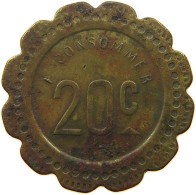FRANCE 20 CENTIMES  CONSOMMER #t130 0279 - Other & Unclassified