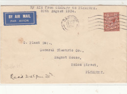 G.B. / 1934 Internal Airmails / Cardiff - Unclassified