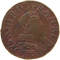 FRANCE DOUBLE TOURNOIS 1634 E LOUIS XIII. (1610–1643) #c034 0237 - 1610-1643 Ludwig XIII. Der Gerechte