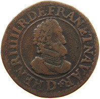 FRANCE DOUBLE TOURNOIS 1610 D HENRI IV. (1589-1610) #s019 0243 - 1589-1610 Henri IV Le Vert-Galant