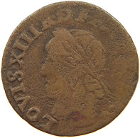 FRANCE DENIER 1642 LOUIS XIII. (1610–1643) #a016 0273 - 1610-1643 Ludwig XIII. Der Gerechte