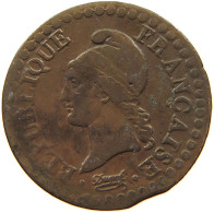 FRANCE CENTIME AN 6 A  #a014 0503 - 1 Centime