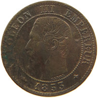 FRANCE CENTIME 1853 BB Napoleon III. (1852-1870) #c022 0709 - 1 Centime