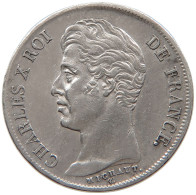 FRANCE FRANC 1827 W Charles X. (1824-1830) #t143 0461 - 1 Franc