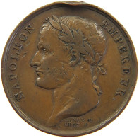 FRANCE MEDAL 1804 Napoleon I. (1804-1814, 1815) DROZ #s032 0065 - Andere & Zonder Classificatie