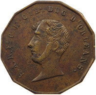 FRANCE MEDAILLE 1842 LOUIS PHILIPPE ORLEANS #t057 0061 - Autres & Non Classés