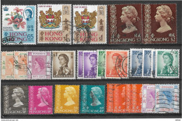 5Ez-655:restje Van +22 Zegels: Hongkong ... Diverse:..om Verder Uit Te Zoeken.. - Used Stamps