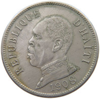 HAITI 50 CENTIMES 1908  #t001 0233 - Haiti