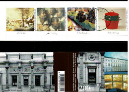 2001 B37 (3004-3007)( Antwerpen) Postfris Met Filatelistische Stempel / MNH Avec Cachet Philatéliques : Kunst / Beaux-ar - 1953-2006 Moderni [B]