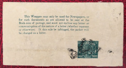 Queensland, Entier- Bande Journal (grand Fragment) - (B3378) - Lettres & Documents
