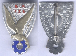 Insigne De La Base Aérienne 726 - Nîmes - Airforce