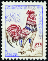 France Variétés  N°1331d  Papier Fluorescent Qualité:** - 1962-1965 Coq De Decaris