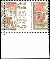 France Variétés  N°3078 Jaune Et Vert Absents Piquage à Cheval Qualité:** - Non Classés