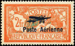 France Variétés Poste Aérienne N°1a  Coin De L'écusson Cassé TB Centré (cote 2100+100%=4200) Qualité:** - Sin Clasificación