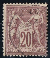 France N°67 - Oblitéré - TB - 1876-1878 Sage (Tipo I)