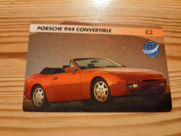 Prepaid Phonecard United Kingdom, International Phonecard - Car, Porsche - Bedrijven Uitgaven