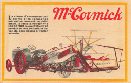 Agriculture * Mc CORMICK * Cpa Pub Publicité * Lieuse à Tracteur N°5 * Machine Agricole - Tractors