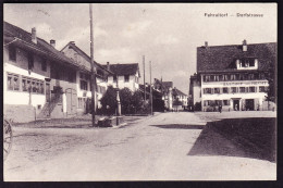 1923 Mit Bahnpost Gelaufene AK: Dorfstrasse In Fehraltorf - Fehraltorf