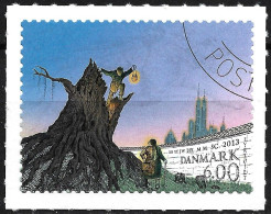 DENMARK DANMARK 2013 H.C. ANDERSEN TALES ART COMICS Mi.# 1750 CTO UNUSED LUXE STAMP - Used Stamps