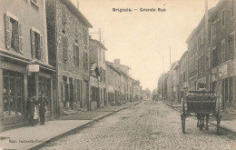 Brignais * La Grande Rue Du Village * Attelage * Pâtisserie Coiffeur - Brignais