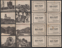 SERIE COMPLETE DE 20 BONS POINTS / LES RUINES DES VOSGES - ALSACE - IMPRIMERIE ISTRA - ECOLE / 3 IMAGES (ref 7308) - Artis Historia