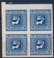 AUSTRIA 1910 - MNH - ANK 157z - Block Of 4 - Nuevos