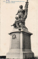 CPA 64 - PAU - Monument Des Bas Pyrénéens -  Morts Pour La Patrie - Dos Vierge - Urrugne