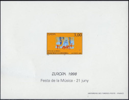 Andorre Français - Andorra épreuve 1998 Y&T N°EL504 - Michel N°DP525 *** - 3f EUROPA - Lettres & Documents