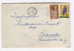 1961. YUGOSLAVIA,SERBIA,COVER BELGRADE TO SARAJEVO - Covers & Documents