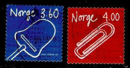 Norway - Scott 1213-1214 - Used Stamps