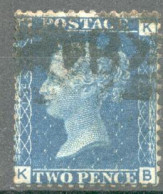 Qv79:S.G.N°47:plate 14 : KB - Used Stamps