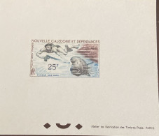 P) 1962 NEW CALEDONIA, PROOF CHASSEUR SOUS MARIN, SHOOTING SURGEONFISH, AQUATICS, AIRMAIL, MNH, XF - Other & Unclassified