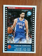 ST 2 - NBA SEASONS 2019-20, Sticker, Autocollant, PANINI, No.191, Furkan Korkmaz, Philadelphia 76ers - 2000-Nu