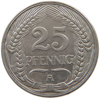 KAISERREICH 25 PFENNIG 1911 A  #a086 0989 - 25 Pfennig