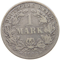 KAISERREICH MARK 1882 J  #c037 0555 - 1 Mark